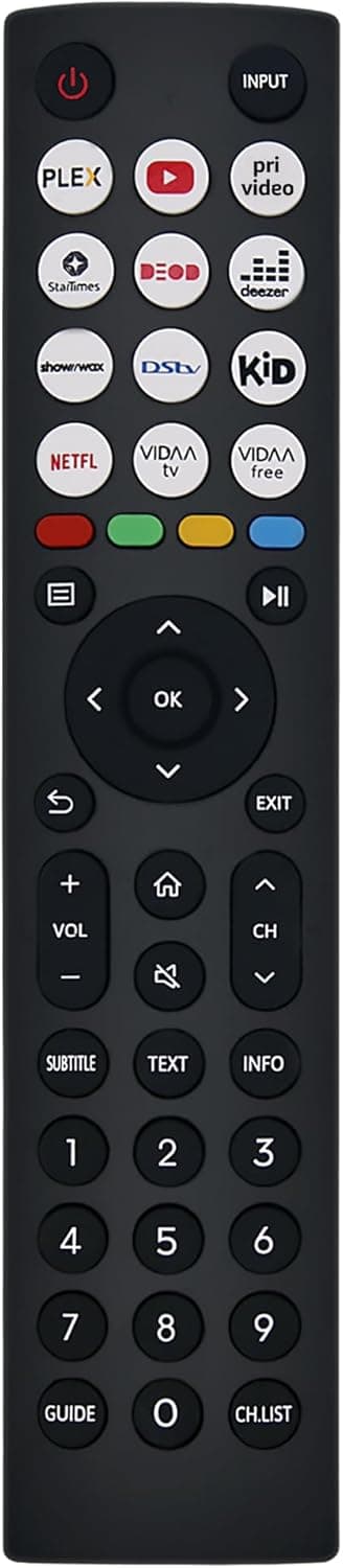 Detalle de Riry mando Hisense EN2J36H TV VIDAA 4K