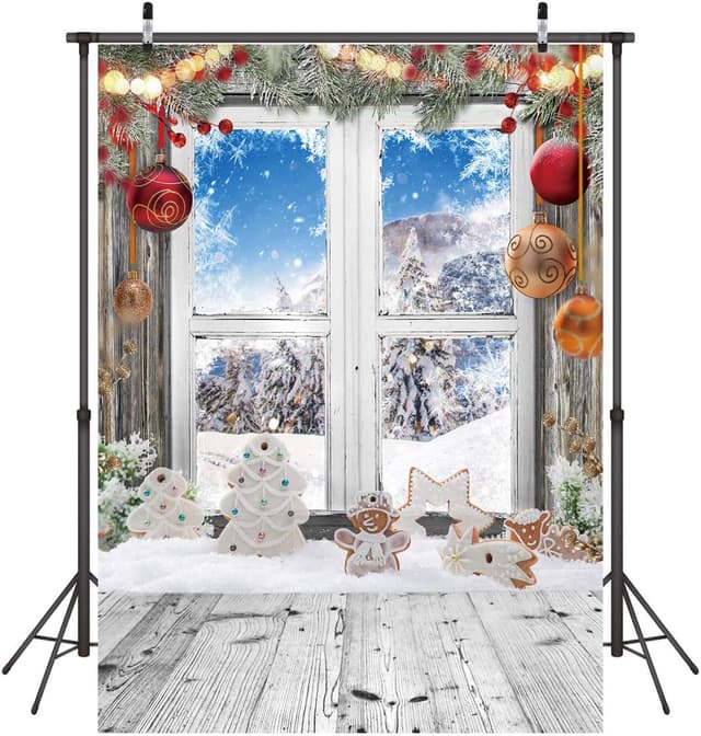 Imagen de LYWYGG CP-298 5x7ft Christmas photography backdrop 🎄 en OfertitasTOP