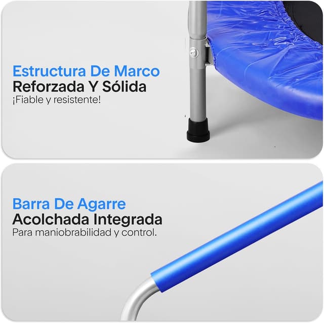 Thumbnail 3 de SereneLife trampolín 91 cm mini plegable