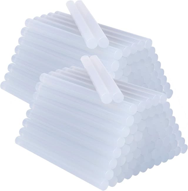 Detalle de BEEWAY 7mm Hot Gun Sticks (125 Pack) for Hot Glue Guns