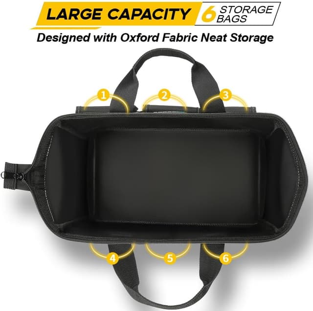 Thumbnail 4 de WINHUNT Tool Bag 44 x 25 x 29 cm, 6 pockets