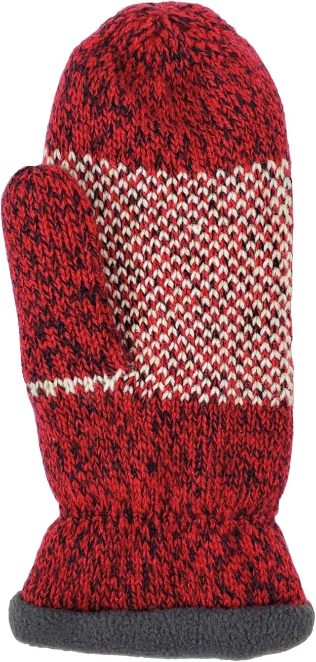 Thumbnail 2 de BRUCERIVER Schneeflocke Strickhandschuhe Damen