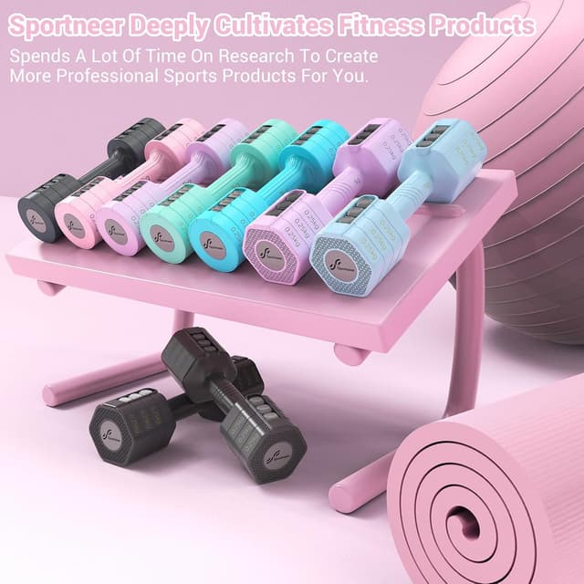 Thumbnail 6 de Sportneer Verstellbare Kurzhanteln 1 bis 2,5 kg