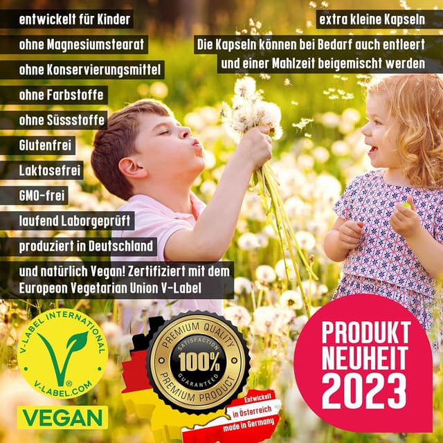 Thumbnail 5 de Vegan Kids All-in-One Multivitamin-Komplex für Kinder (120 Kapseln)