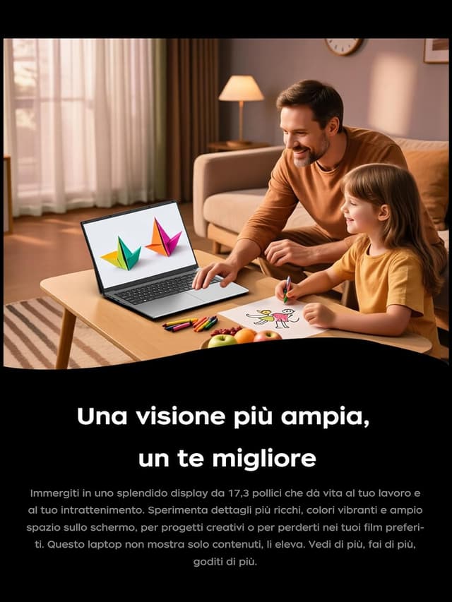 Thumbnail 6 de ACEMAGIC 2026 AX17 portatile 17,3" FHD con 16 GB RAM e SSD 512 GB, processore 4300U