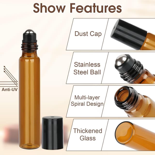 Detalle de Roll on Glasflaschen 10 ml