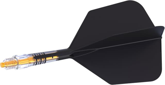 Detalle 2 de CUESOUL ROST T19 Carbon Integrated Dart Shaft (Size 3) & Big Wing Flights – Set of 3