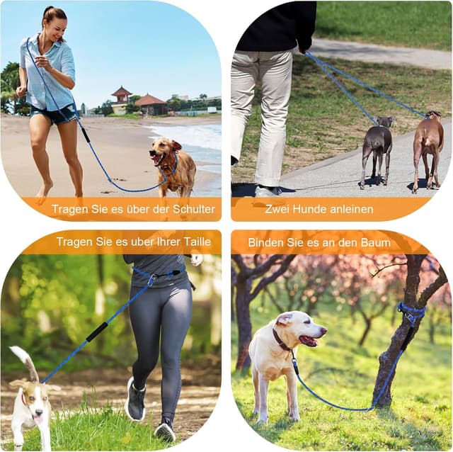 Detalle 2 de Eyeleaf Hundeleine mit 3 m Länge