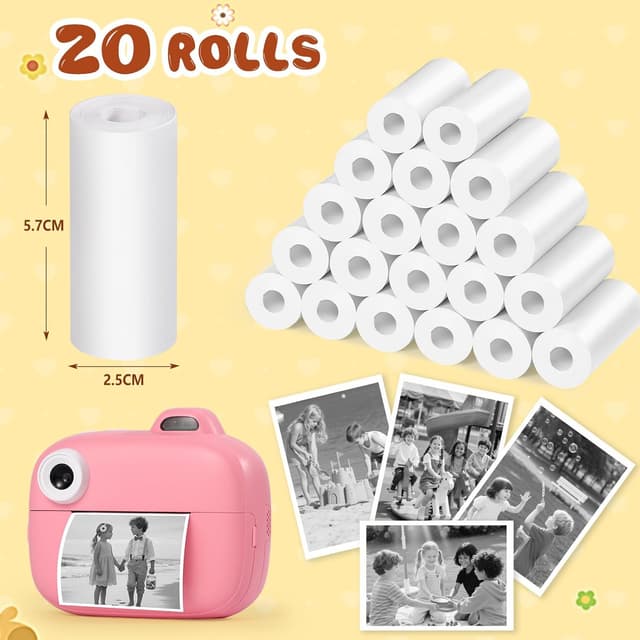 Thumbnail 6 de Diboniur Thermopapier 20 Rollen 5,7x2,5 cm