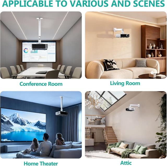 Detalle de WALI PM-003-W projector mount bracket