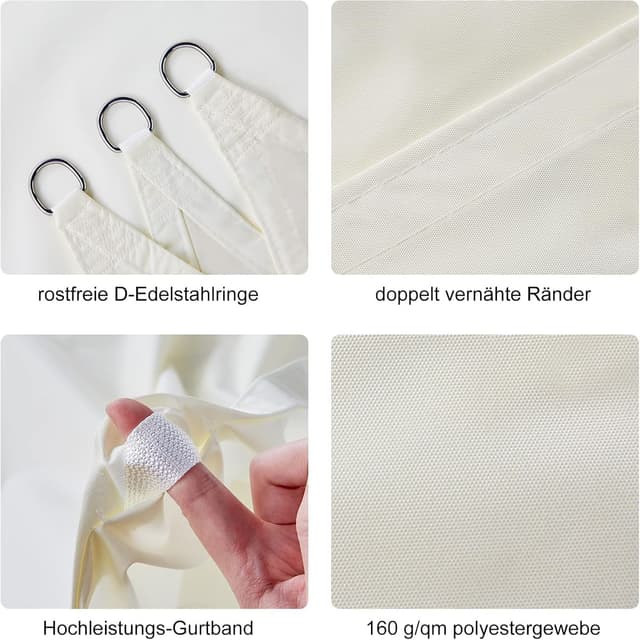 Detalle 2 de HAIKUS Haikus tenda a vela 3x5 m impermeabile