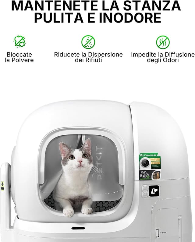 Thumbnail 2 de PETKIT Tenda Magnetica Lettiera 3.0