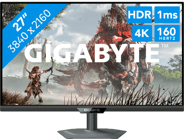 Detalle de GIGABYTE G27U Gaming-Monitor (27 Zoll, 4K, 160 Hz, IPS, HDR400)