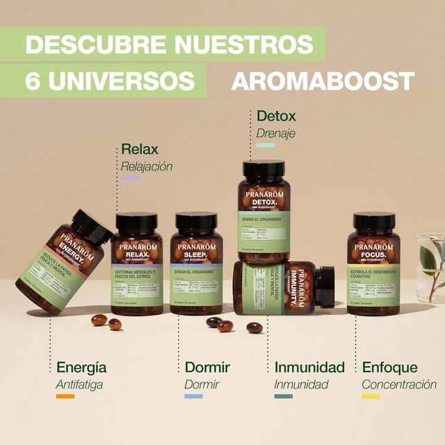 Thumbnail 6 de PRANAROM - Aromaboost Sleep, Cápsulas Sueño Rápido 😴