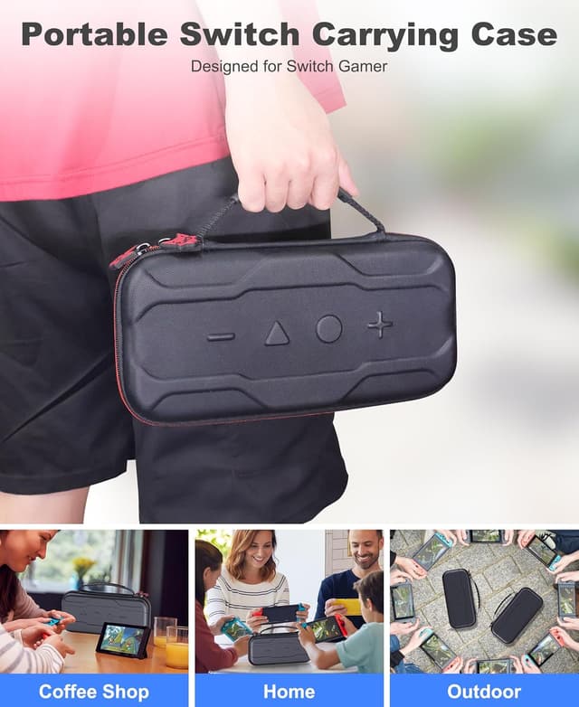 Thumbnail 5 de HASACOOL Carry Case for Nintendo Switch 2, 20-card storage