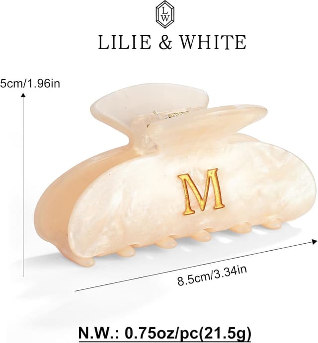 Thumbnail 6 de LILIE&WHITE Fermaglio Lettera M