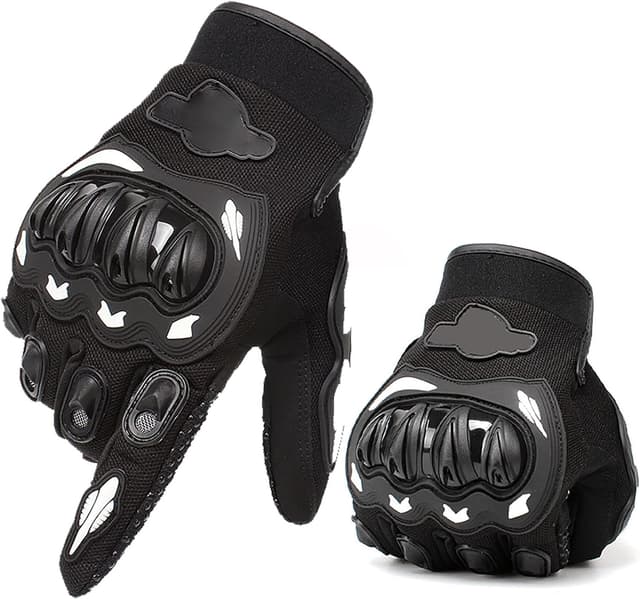 Detalle de Guanti Moto Uomo DXHGHYGL con touchscreen su pollice e indice