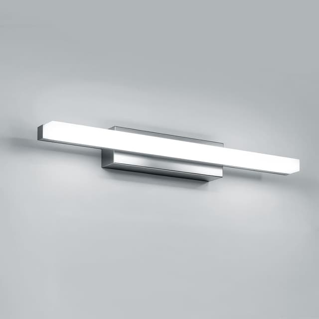 Detalle de LED-Spiegelleuchte fürs Bad (40 cm) mit Kaltweiß 6000K, 9W und IP44 – Spiegellampe für Wandmontage