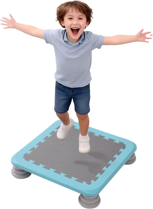 Imagen de Mini Trampoline for Kids Indoor Rebounder en OfertitasTOP