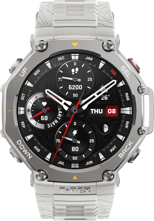 Detalle 2 de Amazfit T-Rex 3 Reloj Deportivo GPS 🌟 27 Días Batería