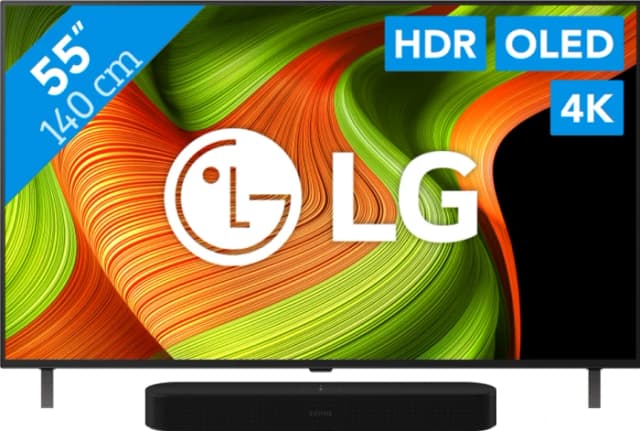 Detalle de LG 55" OLED B59 4K (2025) + Sonos Beam Gen. 2: Fernseher & Soundbar-Set für Kino-Feeling zuhause