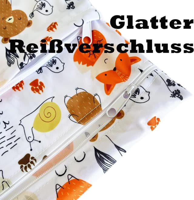 Detalle 1 de TRASUN Wetbag 2er Set für Nassbeutel