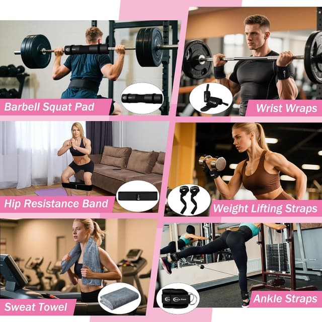 Thumbnail 2 de TRACE KASA Barbell Pad Set for Squats