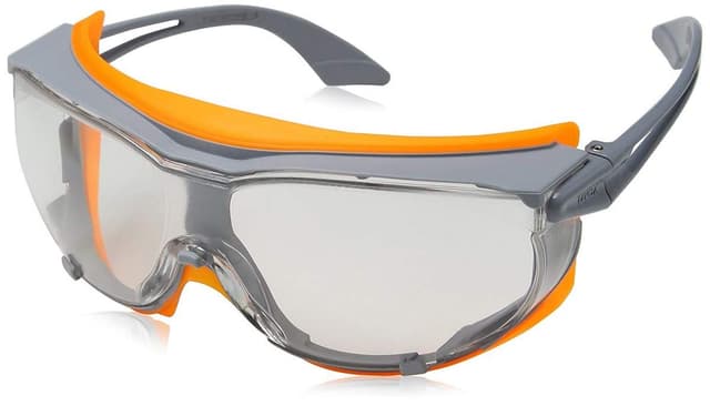 Detalle de Lunettes de protection Uvex 9175275 Sky Guard transparentes gris/orange
