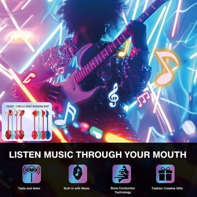 Detalle de AMOS Lutscher Audio Lollies 1x