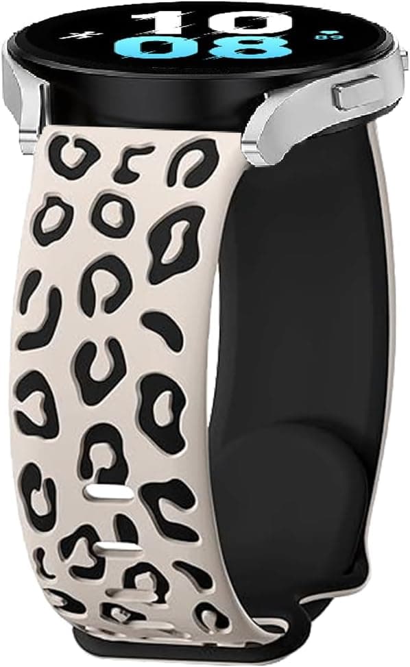 Detalle de BYISYUE 22mm Leopard Replacement Band for Amazfit straps