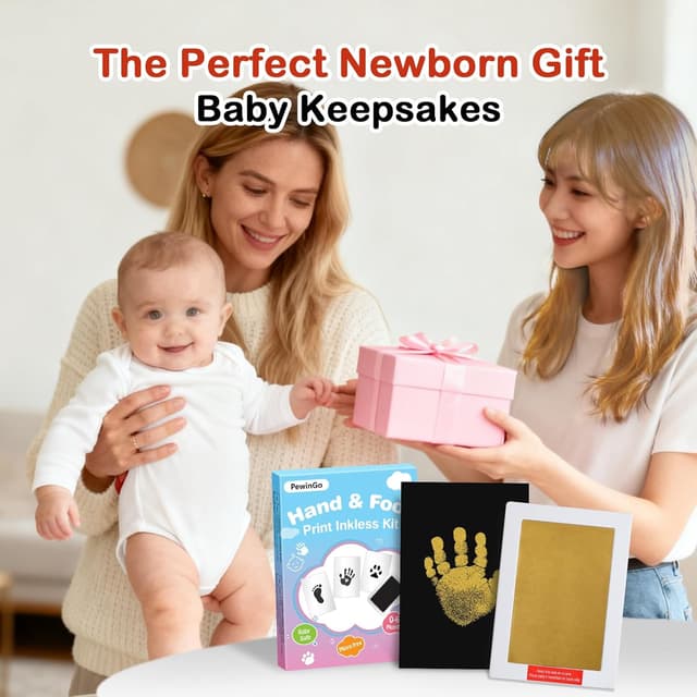 Thumbnail 6 de PewinGo Kit empreintes bébé XL 2 tampons 👶