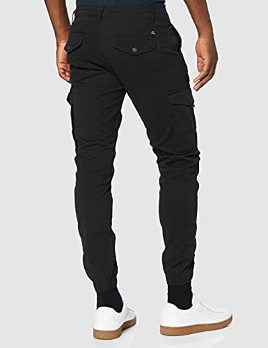 Detalle 2 de JACK & JONES Jjipaul Jjflake AKM 542 Black: vaquero cargo negro con ajuste cómodo