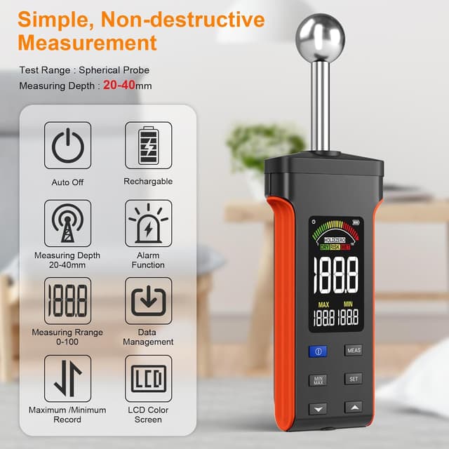 Thumbnail 1 de Misuratore umidità per muratura non distruttivo 20–40 mm