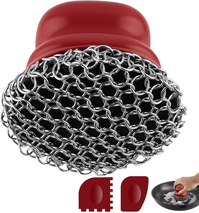Detalle de Beeptrum Cast Iron Pan Scrubber