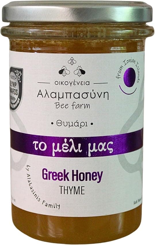 Imagen de Alabasinis Miel Tomillo Griego 400 g 🍯 en OfertitasTOP