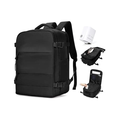 Detalle de BJLFS Mochila de viaje cabina 40x30x20 con bolsa de vacío y bomba manual