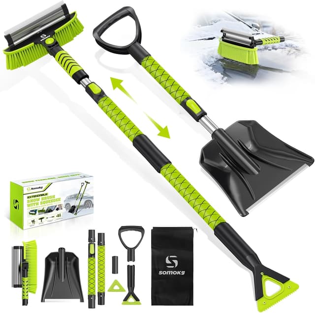 Imagen de 60" Upgraded Snow Brush Shovel with Squeegee en OfertitasTOP