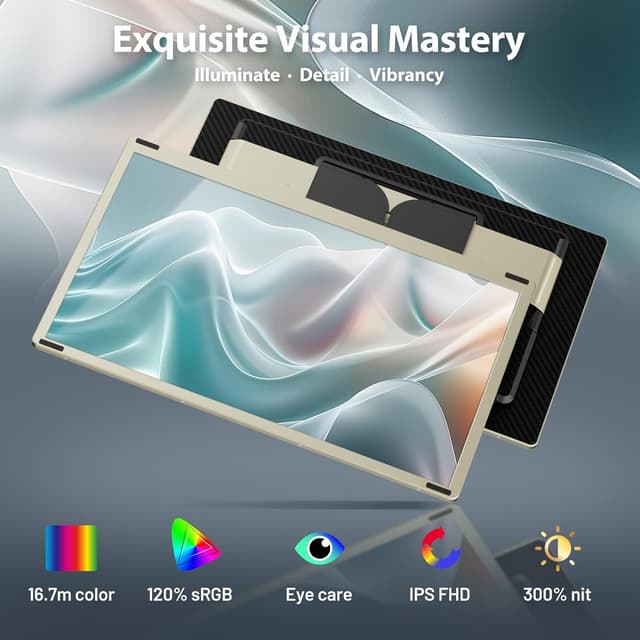 Detalle de Teamgee 15,6 Zoll Laptop Monitor Extender