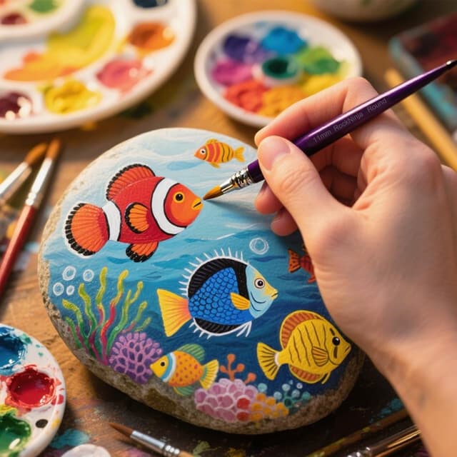 Thumbnail 4 de Pinsel Set Malen 13 Stück Detailpinsel 🎨