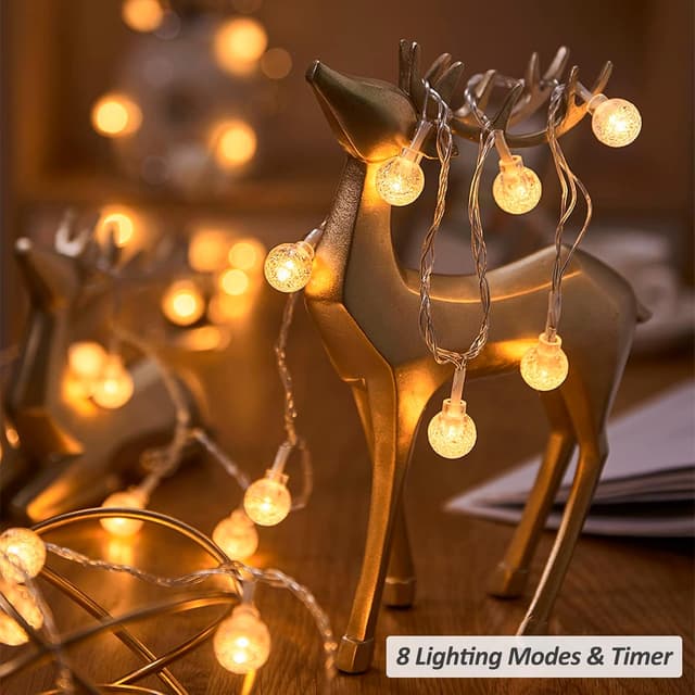 Detalle de Zorela Globe fairy lights 15m 100 LED