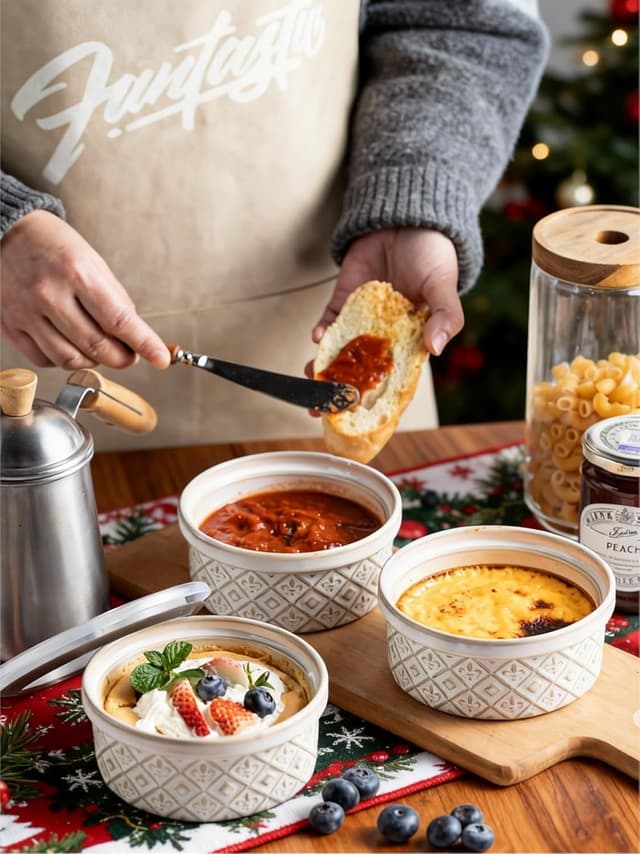 Thumbnail 1 de MISSYSSIM 12 oz Ramekins set of 4 🍽