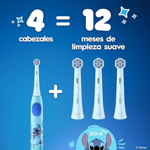 Detalle de Oral-B iO Kids 8 recambios suaves para niños
