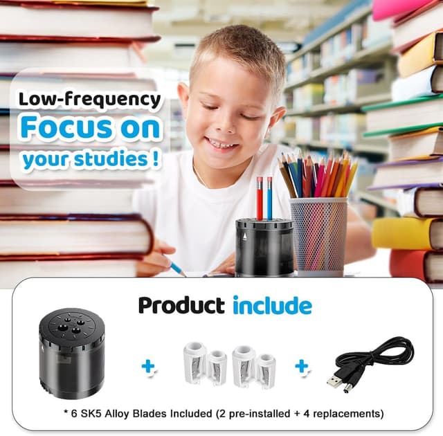 Thumbnail 6 de ARPDJK PRO Elektrischer Anspitzer