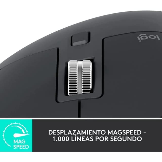 Thumbnail 2 de Logitech MX Master 3S - Ratón Inalámbrico con Clics Silenciosos 🖱