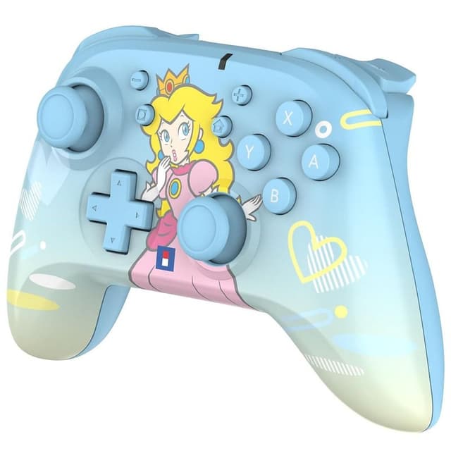 Detalle 2 de Hori Horipad City Pop Peach inalámbrico personalizable para Switch 🕹