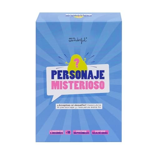 Detalle de Mr. Wonderful Personaje Misterioso — 100 tarjetas 🎲