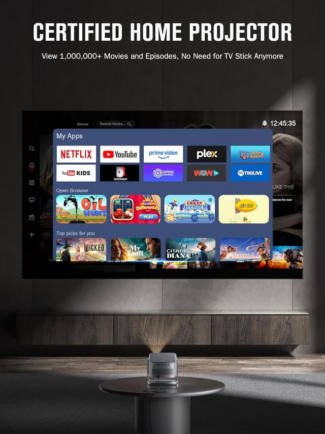 Thumbnail 4 de VISSPL Smart 4K Projector 2200 ANSI