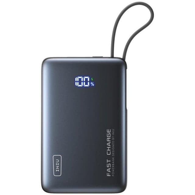 Detalle 2 de Batería externa INIU Pocket Powerbank 10.000 mAh 20W ultracompacto negra