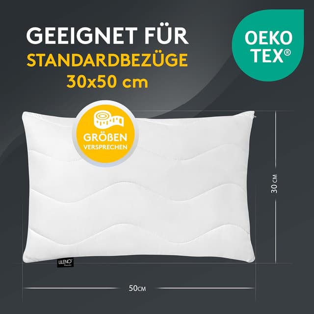 Thumbnail 4 de LILENO HOME Relleno de cojín 50x30 cm 🛋️ Lavable y antialérgico