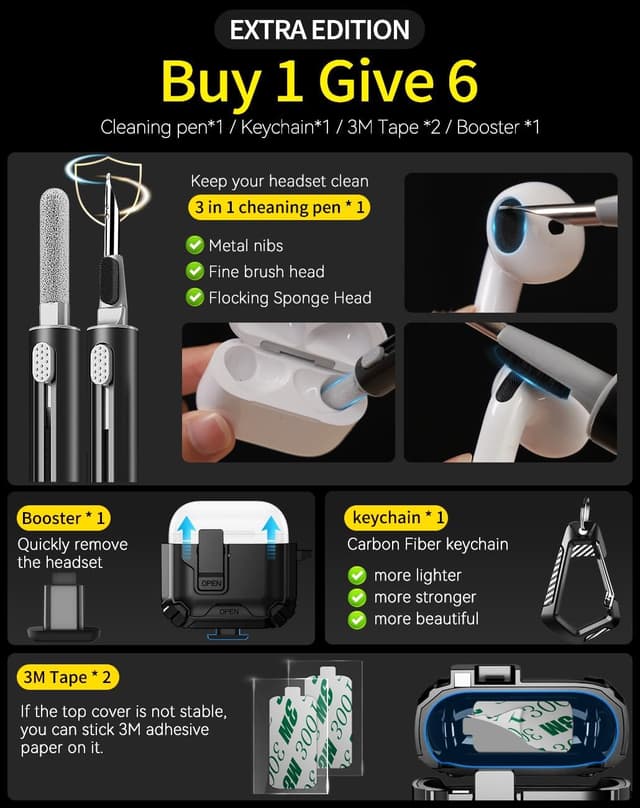 Thumbnail 6 de Pohgelan AirPods 4th case 1.14 oz